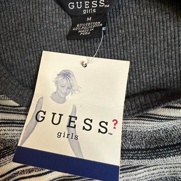 Guess Vintage 90's Deadstock NWT Grey Sweater - Picture 3 of 7